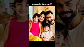Virushka family🤌💕#viratkohli #anushkasharma #daughter #vamika #son #akaay #virushkafamily #virushka
