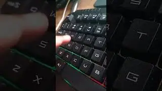 ✔️ C&oacute;mo prender la iluminaci&oacute;n de un teclado gamer | Teclado RGB #fypシ゚viral #fyp #fypシ #Windows