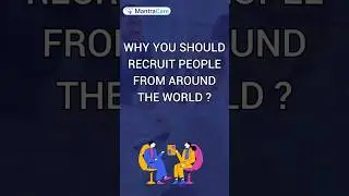 Why You Should Recruit People From Around The World ? | #hrtips #shorts #recruitment