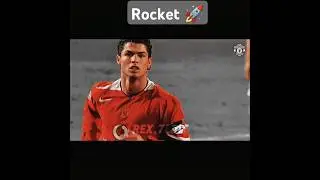 Young Cristiano Left Shoot.#🥶🚀🐐 #football #ronaldo #rocket #shoot #shorts #trend