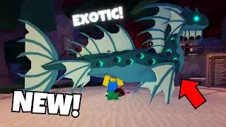 Catching the New EXOTIC Ancient Depth Serpent in Roblox Fisch!