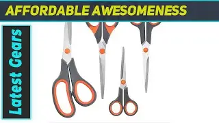 Ultra Sharp Craft Scissors Set - The Ultimate Cutting Companion!