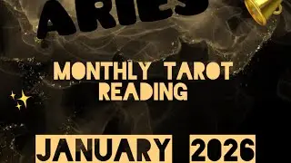 Aries ♈️ January Monthly Tarot Messages 🎉