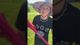 Hitting with the electric unicorn Blitzball bat!