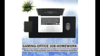 RiaTech Extra Large Size (900mm x 400mm x 3mm) Extended Gaming Mouse Pad