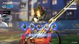 DANTEH ANA OVERWATCH 2 SEASON 13 TOP 500 GAMEPLAY