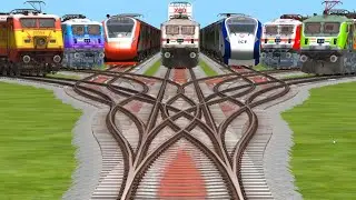 New trains crossing in bypass accident by truck local train simulator classic moment vandhebhart |