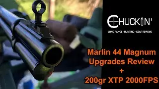 Marlin 1894 44 Magnum - Upgrade Review + 200gr XTP