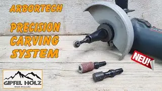 Arbortech Precision Carving System - Wood Carving - Wood milling | Introduction and test