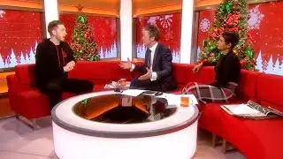 An honest interview on LIVE TV about our Christmas song 📺😱