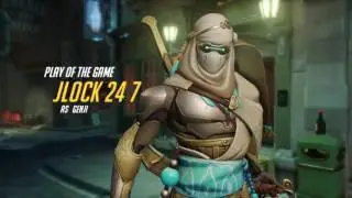 overwatch | genji quad kill