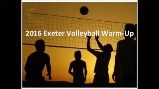 2016 Exeter Volleyball Warm Up