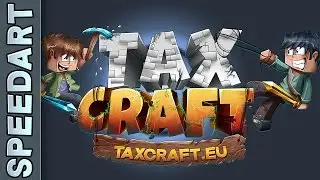 TaxCraft Logo SpeedArt | TotallyDrawn