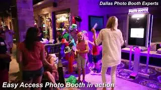 2018 Event Planning Ideas in Dallas TX. LED Photo Booth from Dallas Photo Booth Experts