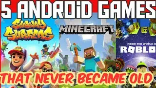 TOP 5 ANDROID GAMES THAT *Never became old* | Old is Gold Games