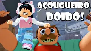 Fui Comprar Carne e o Açougueiro Correu Atrás De Mim! Roblox MR PICKLE'S BUTCHER RUN