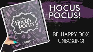 Hocus Pocus Be Happy Box Unboxing- The Happy Planner