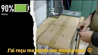 J'ai reçu ma bordeuse moulureuse :)