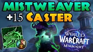 Raid Build In KEYS!!! | Healing +15 Windrunner Spire Mistweaver POV