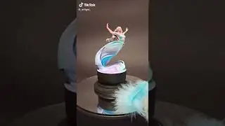 Amazing miniature element of Air (Миниатюра элемент Воздуха)#Shorts
