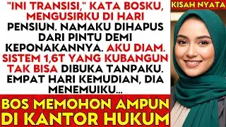 Aku Diganti Keponakan CEO 24 Jam Sebelum Pensiun. Tiba-tiba, Kontrak Rp1,6 Triliun LENYAP...