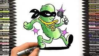 Draw Big Dill spray from Fortnite Lawless | Drawing Tutorial #drawing #dill #bigdill #fortnite