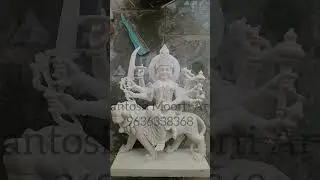 Durga maa marble moorti
