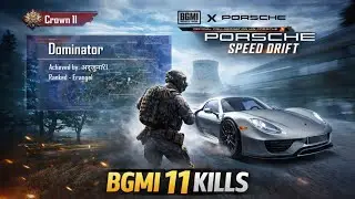 SOLO 11 FINISHES BGMI😈BGMI SCRIMS HIGHLIGHT #bgmi #bgmikills #pubgmobile 
