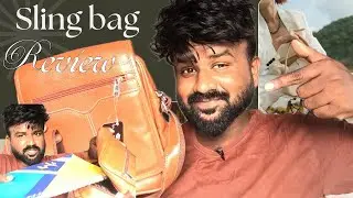 iChief PU Leather Sling Bag Review 2025 &ndash; Best Budget Leather Sling Bag! Dinu Rd