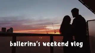 WEEKEND VLOG🇨🇦 | 芭蕾舞者的週末🌻 超美日落🌇 久違的yum cha和港式奶茶🫖 真絲好物分享 ft. LILYSILK