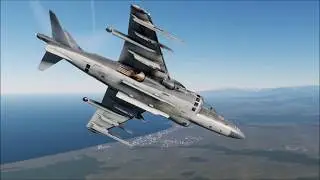 DCS World : AV-8B Harrier  - Flat Spin Test - Caucasus Map