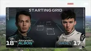 F1 Intro - 2022 Rolex Imola Italian Grand Prix - Starting Grid