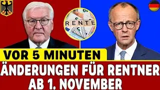 ⚠️ Vor 5 Minuten best&auml;tigt! Gro&szlig;e Renten&auml;nderung ab November 2025 &ndash; Millionen betroffen!