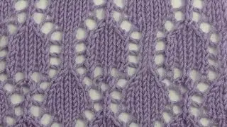 Stricken - Ajourmuster Tulpenmeer - Veronika Hug