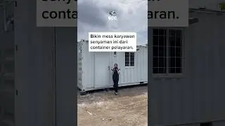 Manjain Karyawan Dengan Mess Container yang nyaman