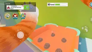 I am Cat Mobile Garage - Level 10 Put poop into the boxing gloves Walkthrough 