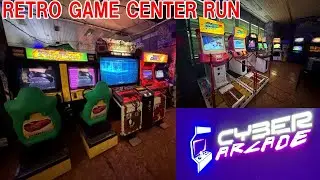 【RETRO GAME CENTER RUN】CYBER ARCADE Czech Prague