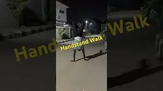 Watch my handstand walk 😂😊😊😊❤️
