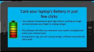 Battery Alert Software|| For Laptop users|| Version 1.0.3