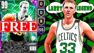 FREE INVINCIBLE LARRY BIRD GAMEPLAY! LARRY LEGEND LITERALLY DOES NOT MISS IN NBA 2K23 MyTEAM!