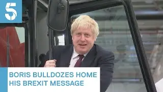 Boris Johnson bulldozes home Brexit message | 5 News