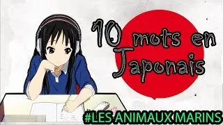 🐡*16 mots en Japonais/日本語: Les animaux marins/海の動物*🦑