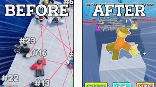 I WON 100 PLAYER BLIND SHOT??? (Roblox)