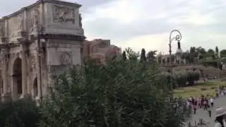 The Colosseo area in Rome