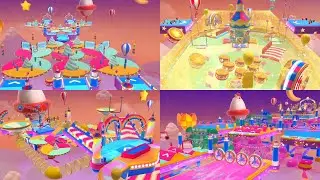 Fall Guys Season 6 - Full Tilt, Airtime, Party Promenade, Leading Light, Pipe Dream
