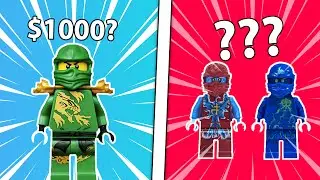 The Most EXPENSIVE LEGO NINJAGO Minifigures Of 2025!