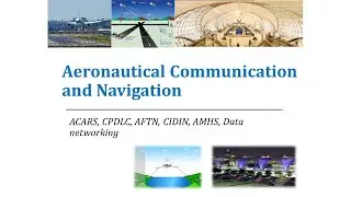 (Thai) ACARS, CPDLC, VDLx, AFTN, CIDIN, AMHS, Data networking in Aviation