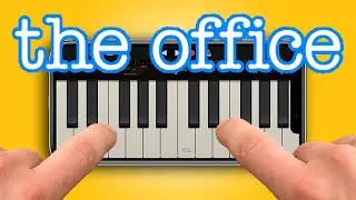 The Office Theme Song on iPhone (GarageBand Cover)