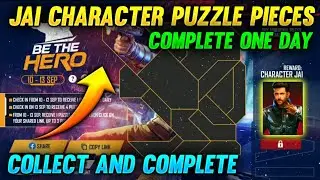 Free Fire New Event|Collect Puzzle Pieces To Claim Jai Character|How To Complete Jai Character Event
