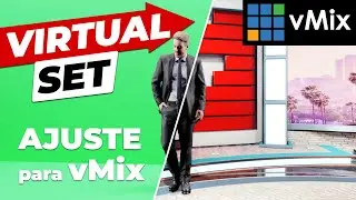 Plato y Set Virtual 3D para STREAMING【C&oacute;mo configurarlo en vMix】